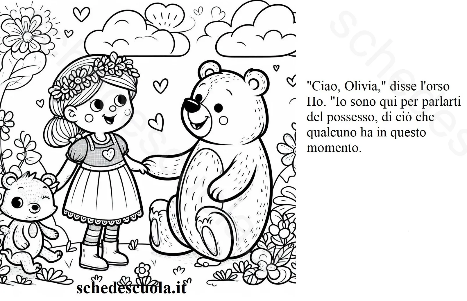 Olivia e l Orso Ho