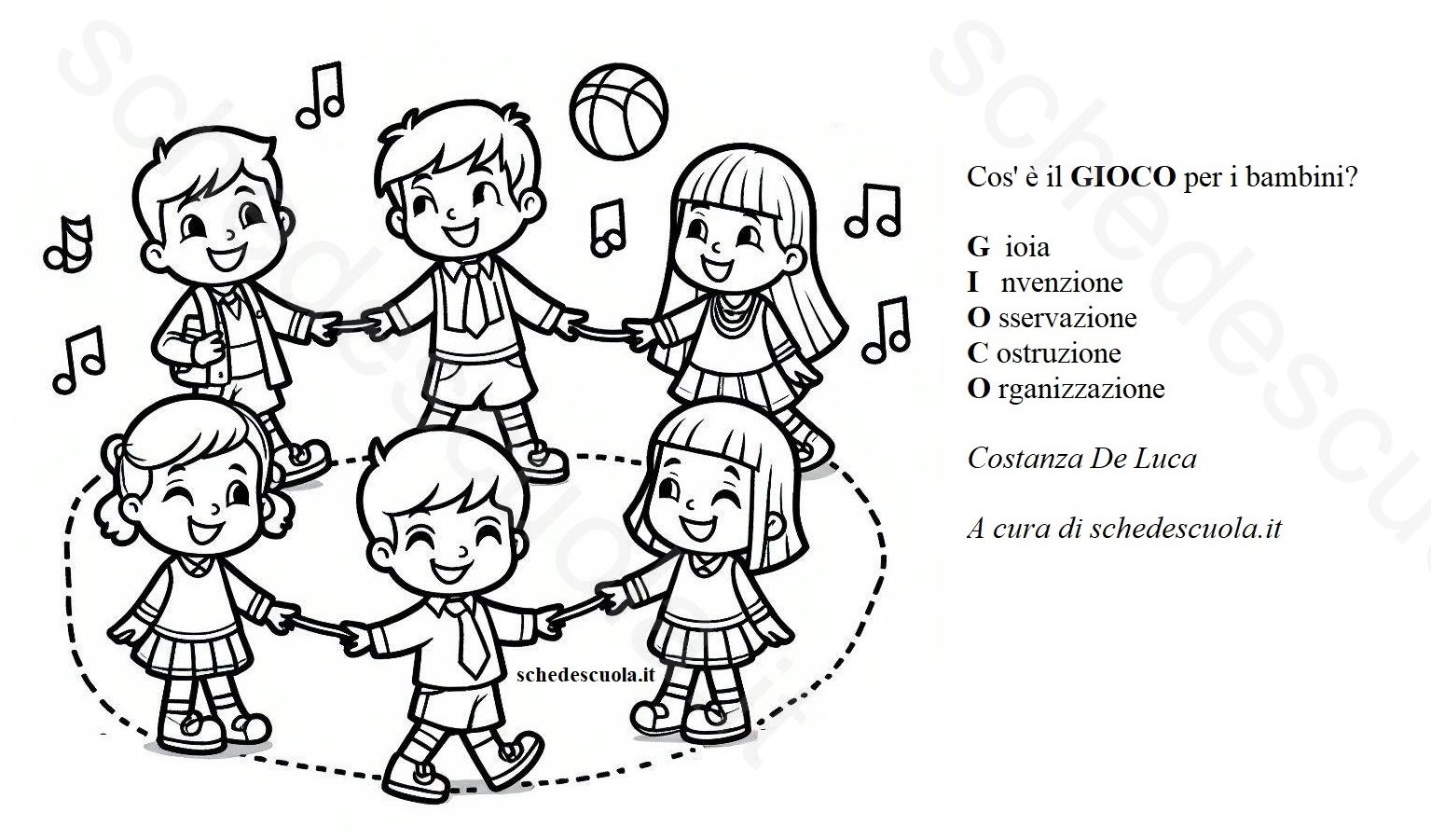 Acrostico GIOCO