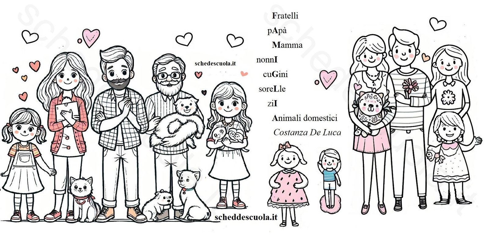 Mesostico FAMIGLIA