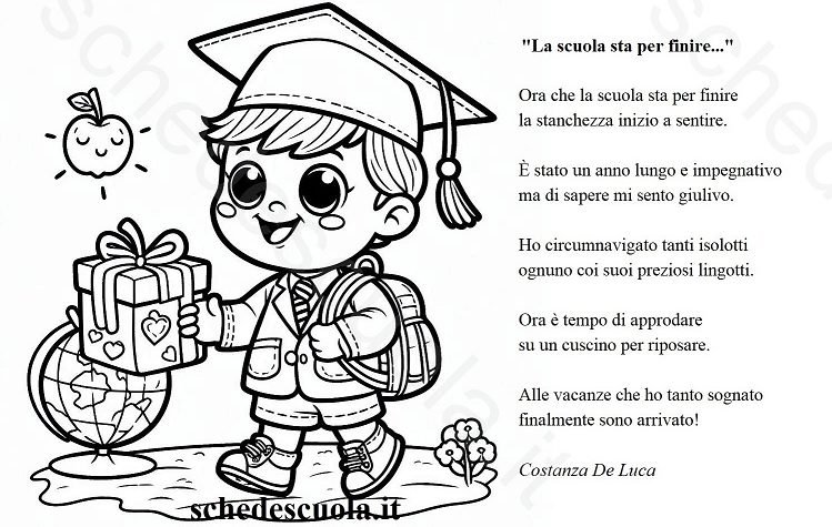 La scuola sta per finire