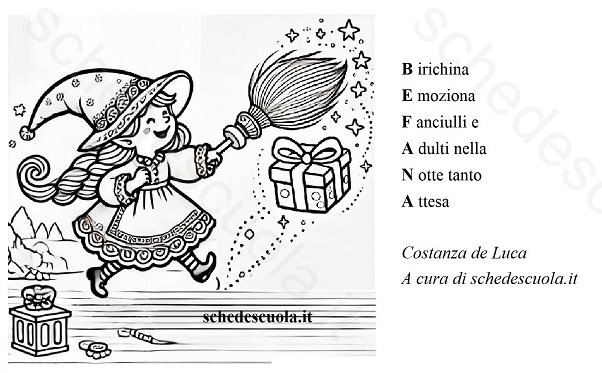 Acrostico BEFANA