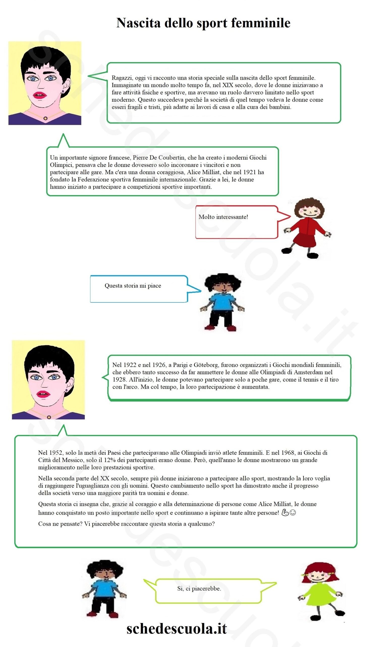 Nascita dello sport femminile