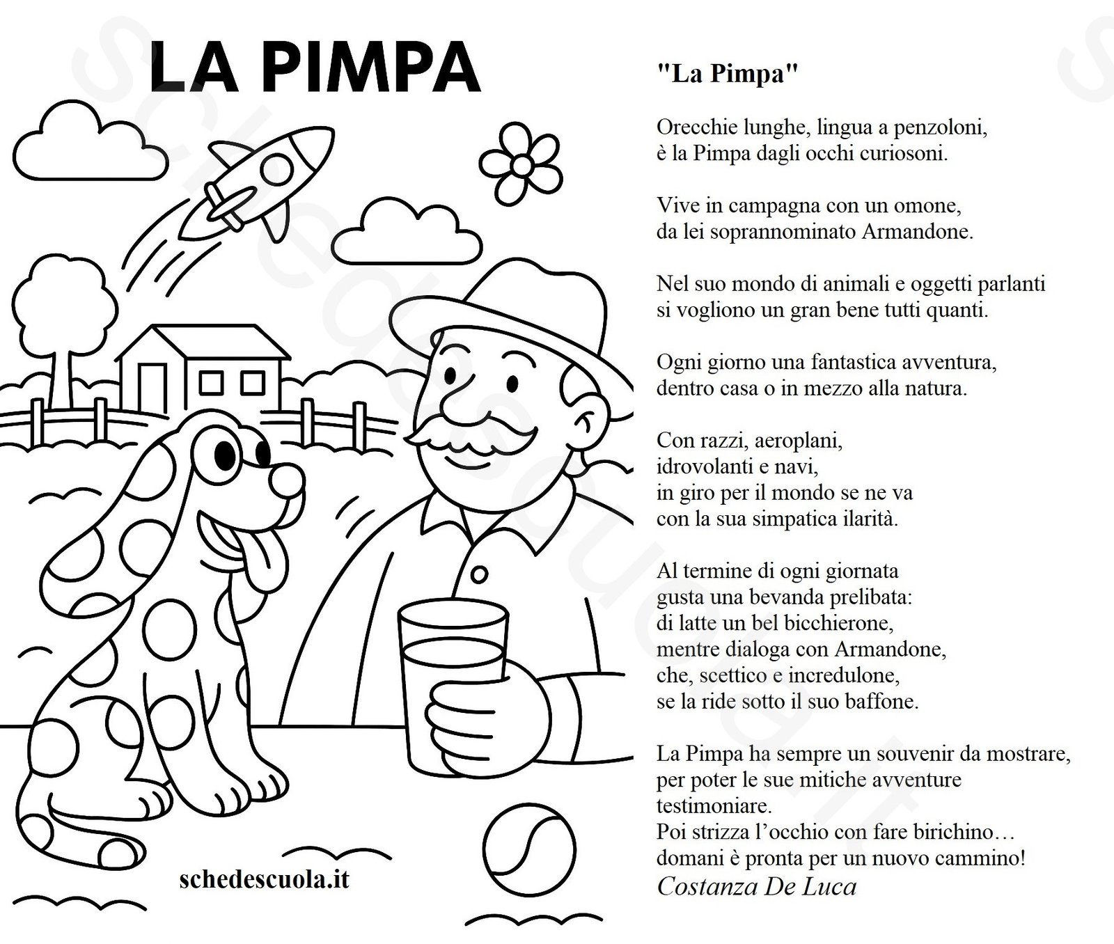 Filastrocca La Pimpa