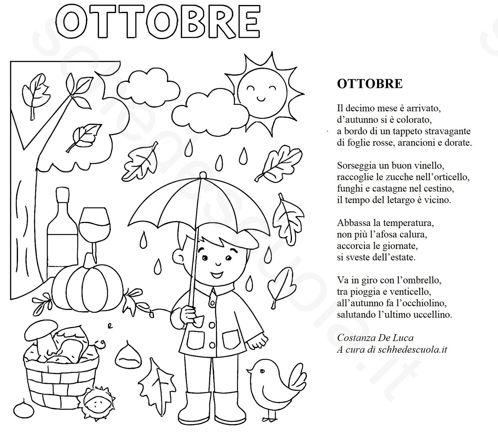 OTTOBRE in rima