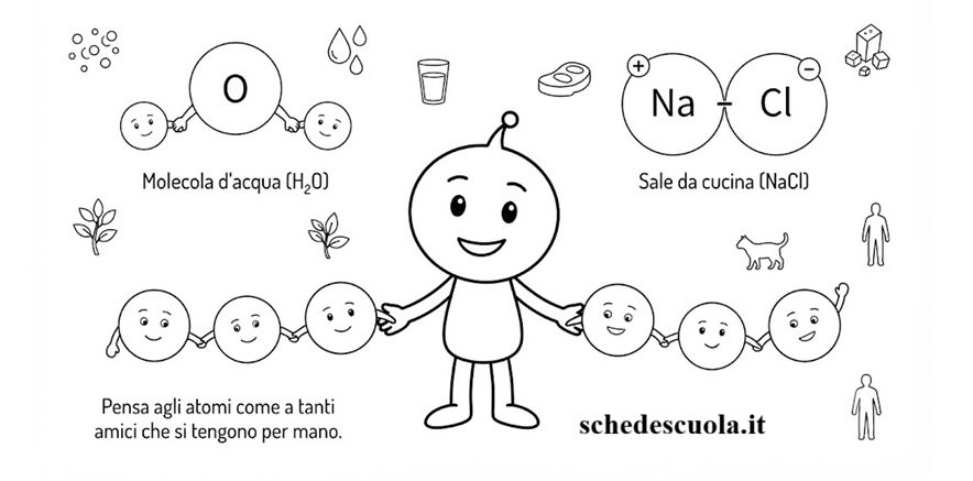 Gli atomi si uniscono