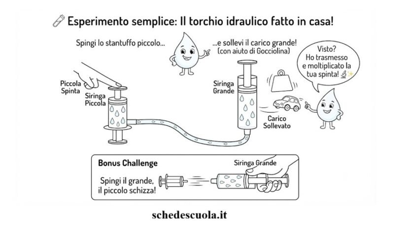 Torchio idraulico fatto in casa
