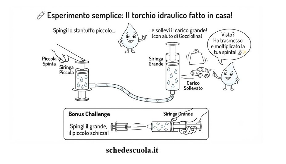 Torchio idraulico fatto in casa