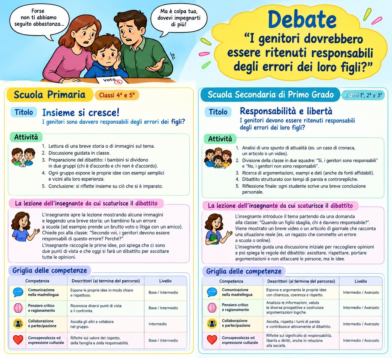 Libertà educazione e responsabilità